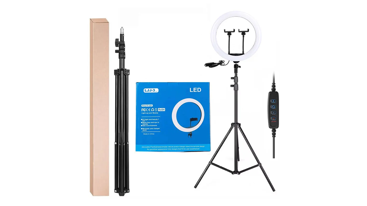 LED Ring Light with Stand 33cm/13in (LJJ-33)