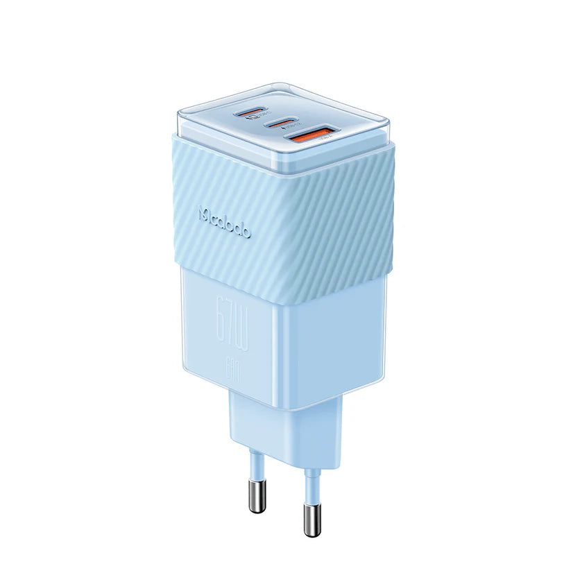 MCDODO 67w Dichromatic GaN 5 mini fast charger (CH-1503)