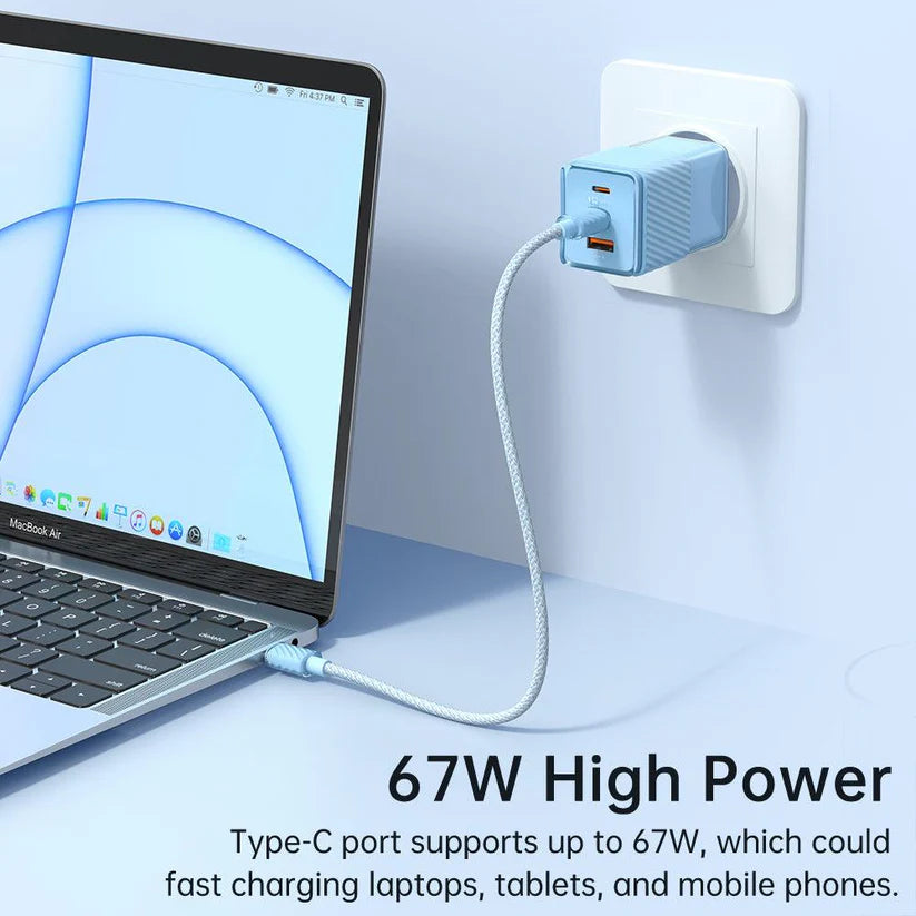 MCDODO 67w Dichromatic GaN 5 mini fast charger (CH-1503)