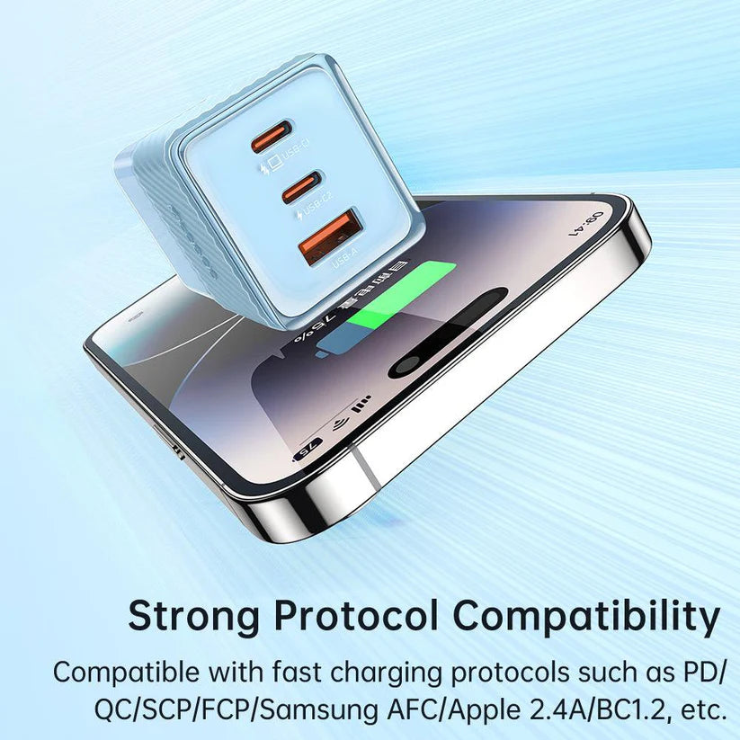 MCDODO 67w Dichromatic GaN 5 mini fast charger (CH-1503)