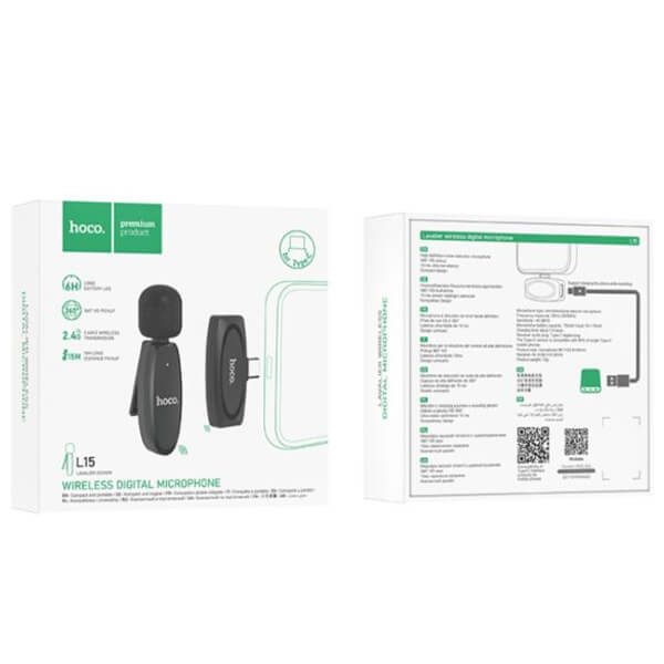 HOCO. Wireless Digiral Microphone  (L15)